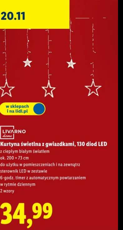kurtyna led
