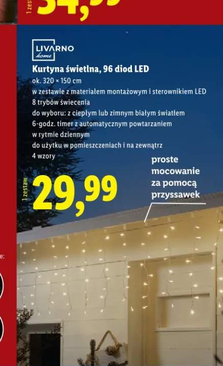 kurtyna led