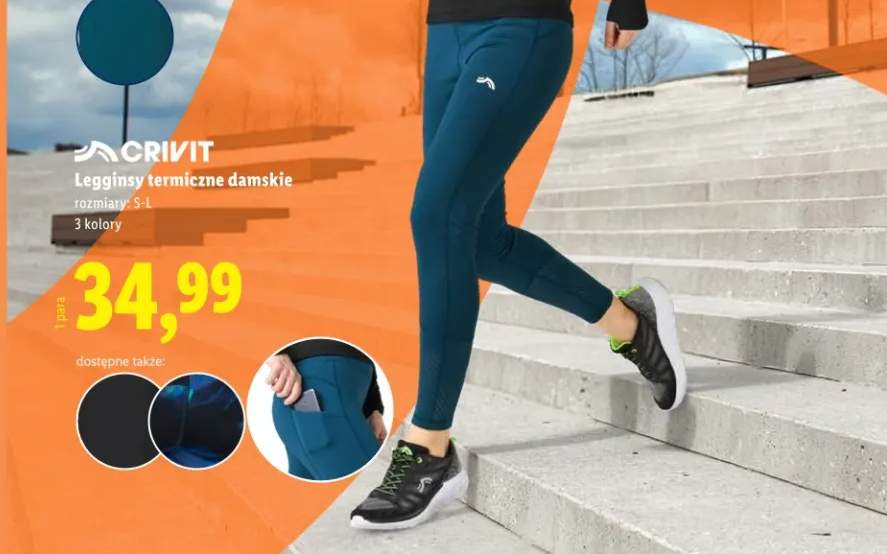 legginsy termoaktywne