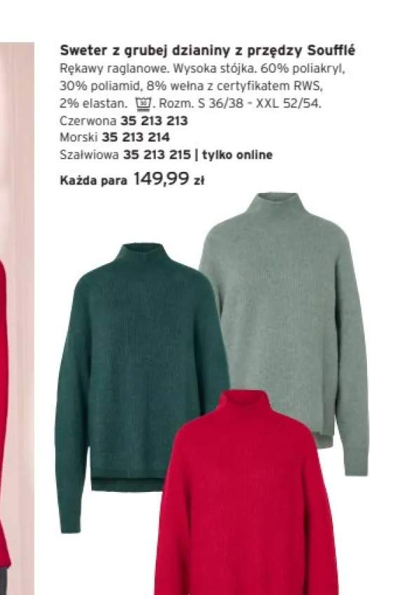 sweter damski