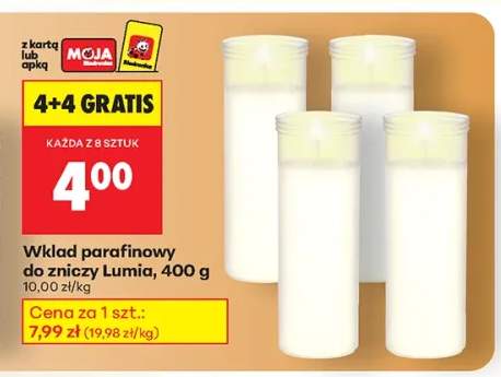 wkład parafinowy do znicza