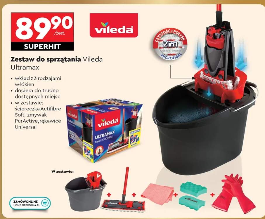 zestaw do sprzątania