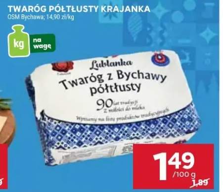 twaróg półtłusty