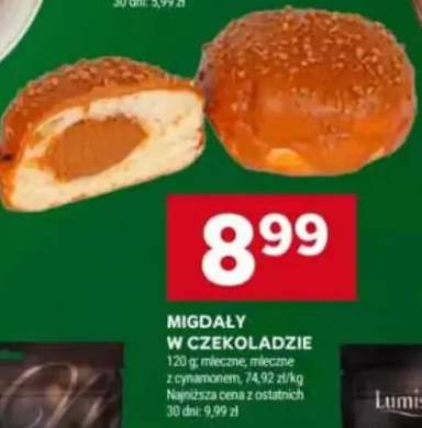 migdały w czekoladzie