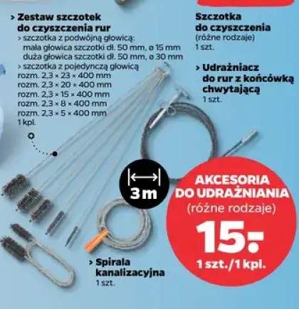 zestaw do czyszczenia rur