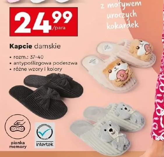 kapcie damskie