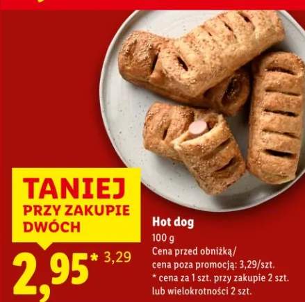 hot dog z parówką