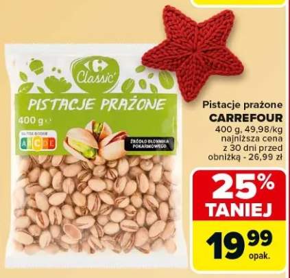 pistacje prażone