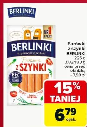parówki z szynki