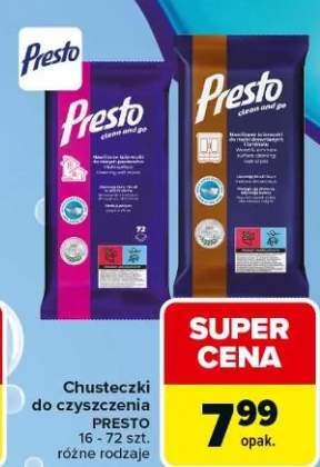 chusteczki czyszczące