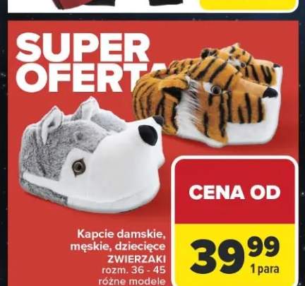 kapcie dziecięce
