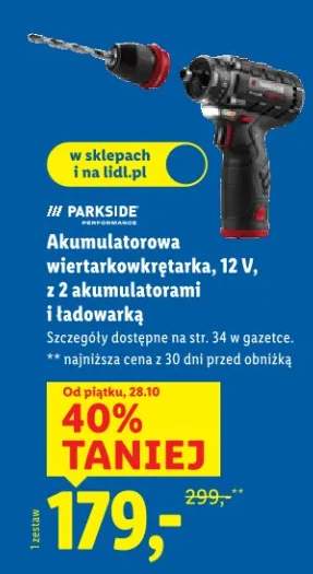 wiertarko-wkrętarka akumulatorowa