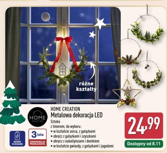 dekoracja led
