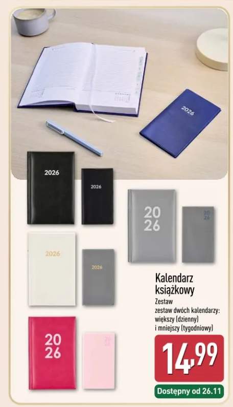 kalendarz książkowy