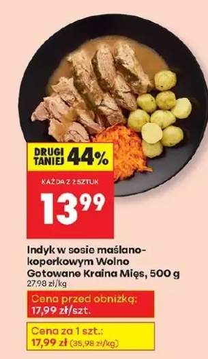 indyk wolno gotowany