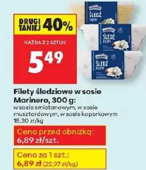 filety śledziowe w sosie