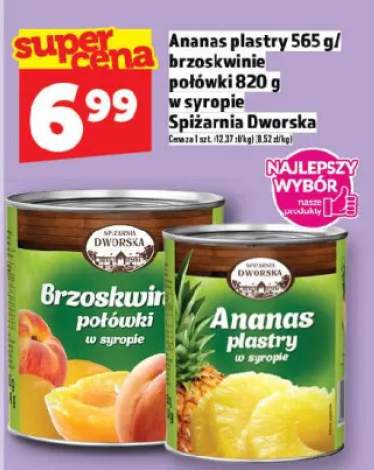 ananas w puszce