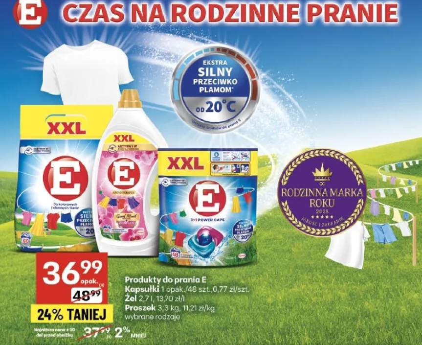 kapsułki do prania