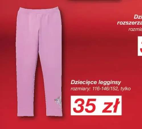 legginsy dziecięce