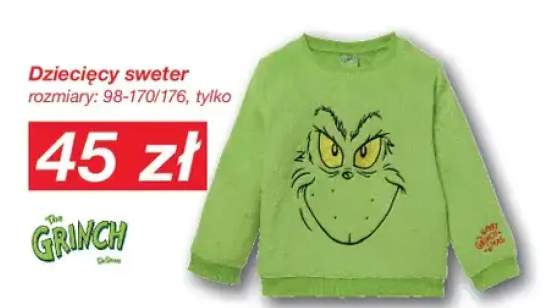 sweter dziecięcy