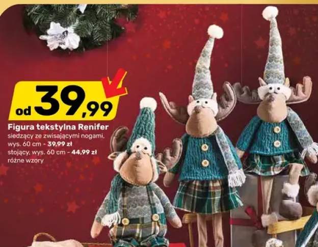 renifer figurka