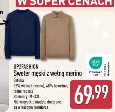 sweter męski