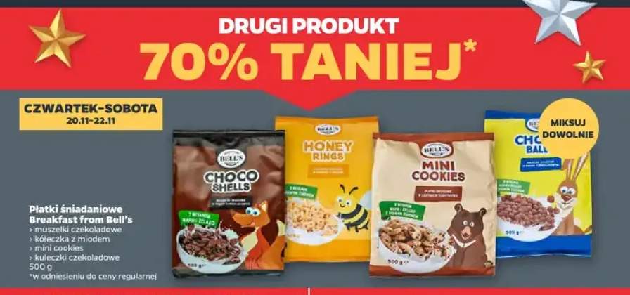 płatki śniadaniowe