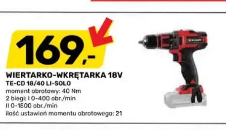 wiertarko-wkrętarka akumulatorowa