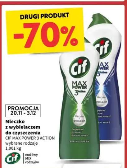 mleczko do czyszczenia