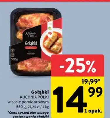 gołąbki w sosie