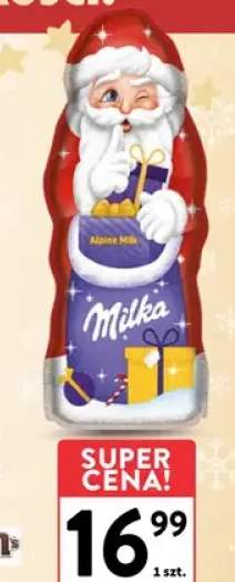 mikołaj z czekolady