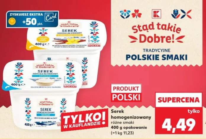 serek homogenizowany