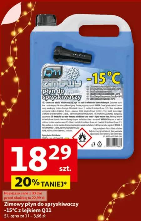 płyn do spryskiwaczy