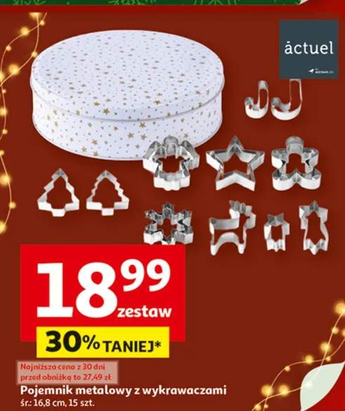 pojemnik metalowy na żywność