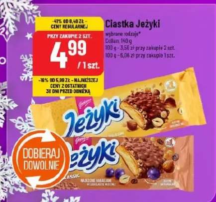 ciastka Jeżyki