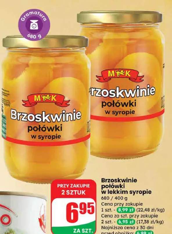 brzoskwinie w syropie