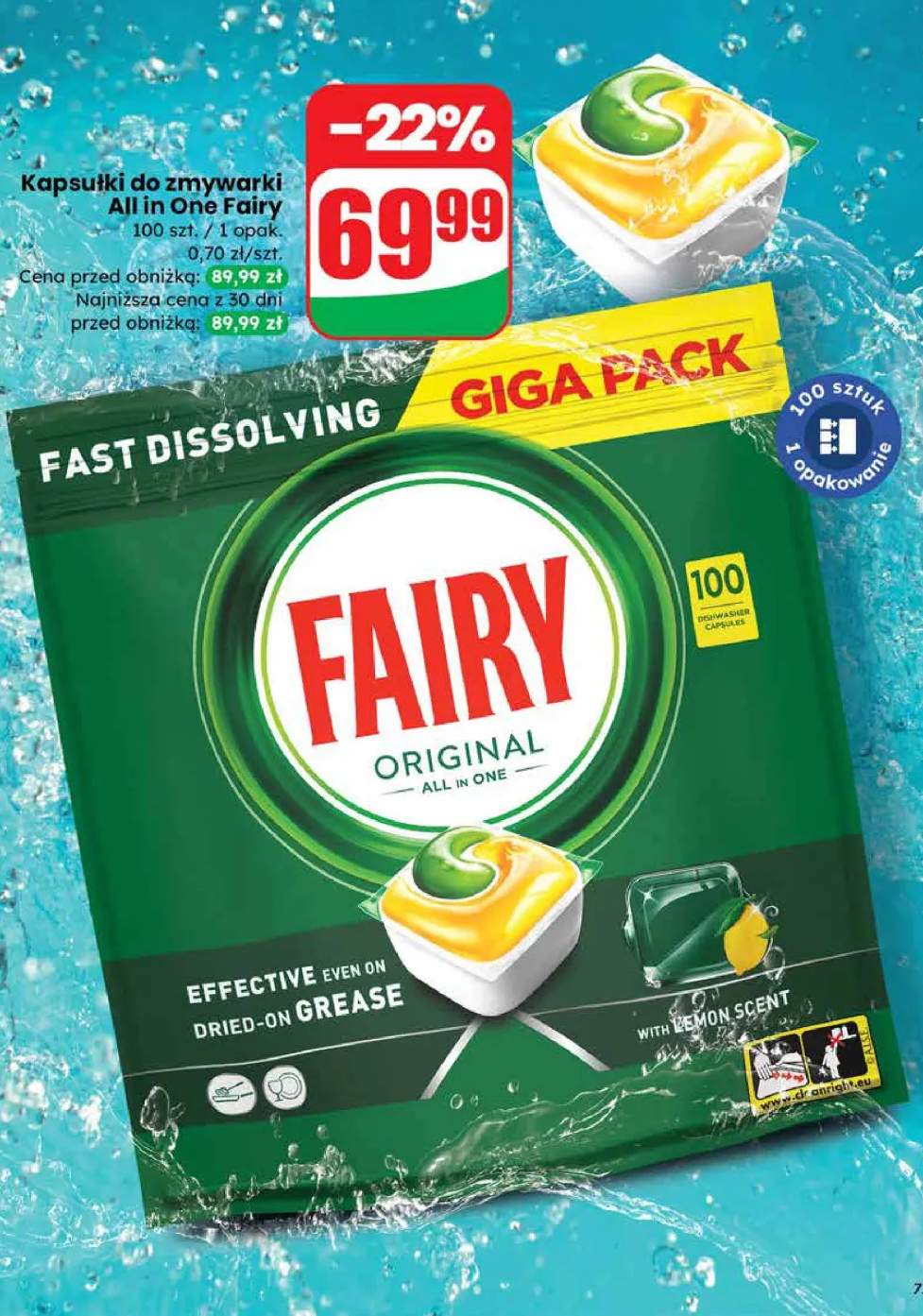 kapsułki do zmywarki