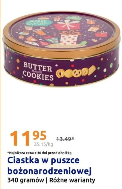 ciastka w puszce