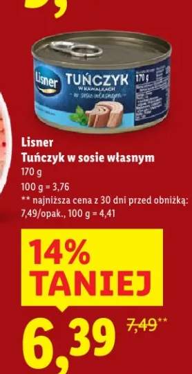 tuńczyk w sosie