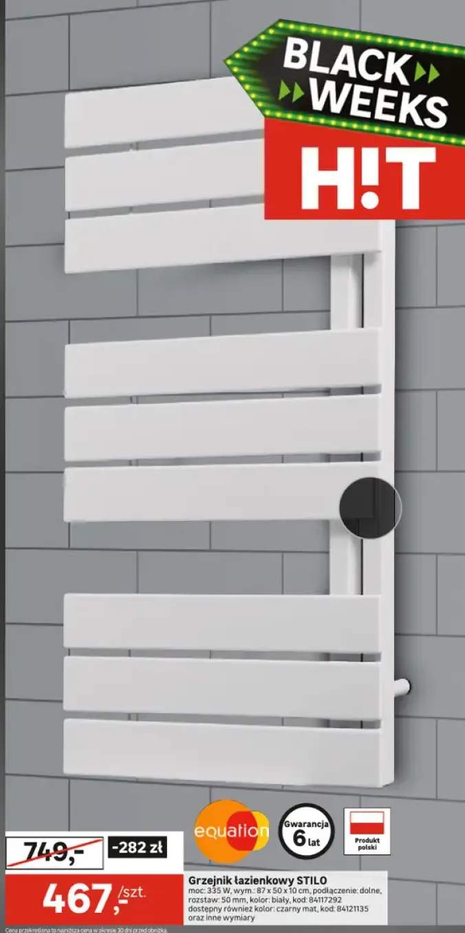 grzejnik łazienkowy