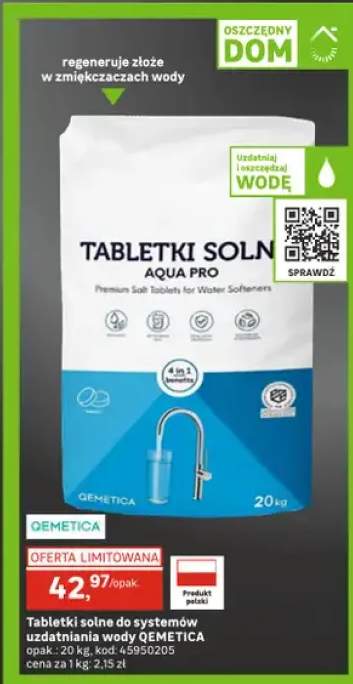 tabletki do uzdatniania wody