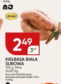 kiełbasa biała surowa
