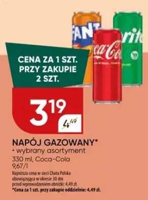 napój gazowany