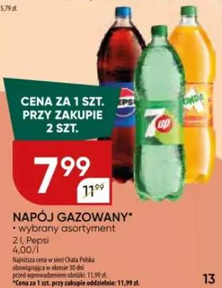 napój gazowany