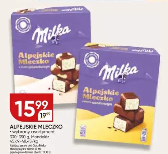 alpejskie mleczko