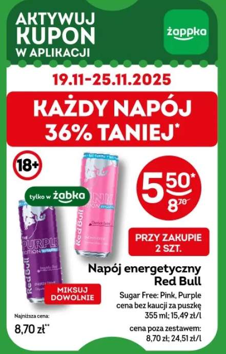 napój energetyczny