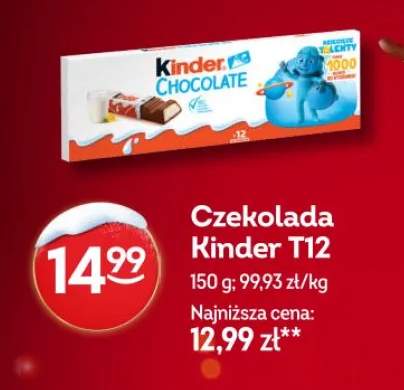 kinder czekolada