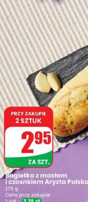 bagietka z masłem czosnkowym