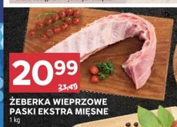 żeberka wieprzowe