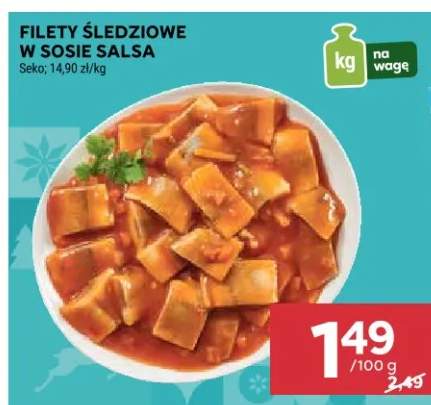filety śledziowe w sosie